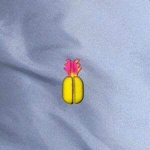 Starburst pink yellow pineapple cord cable cover charger device car